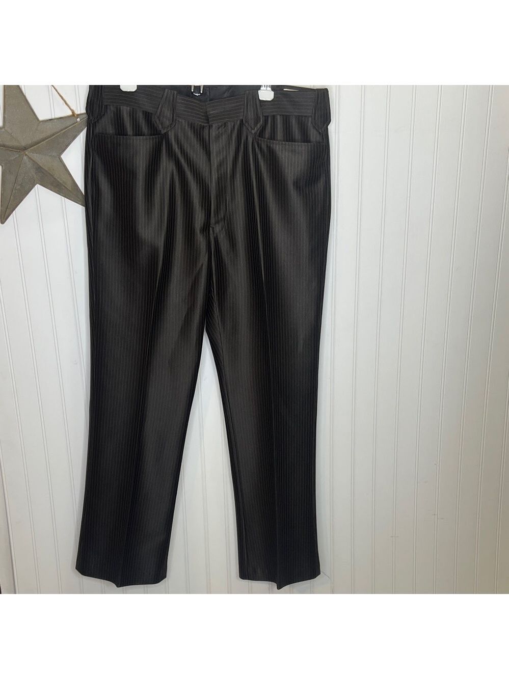 Lasso Western Pinstripe Trousers size 36